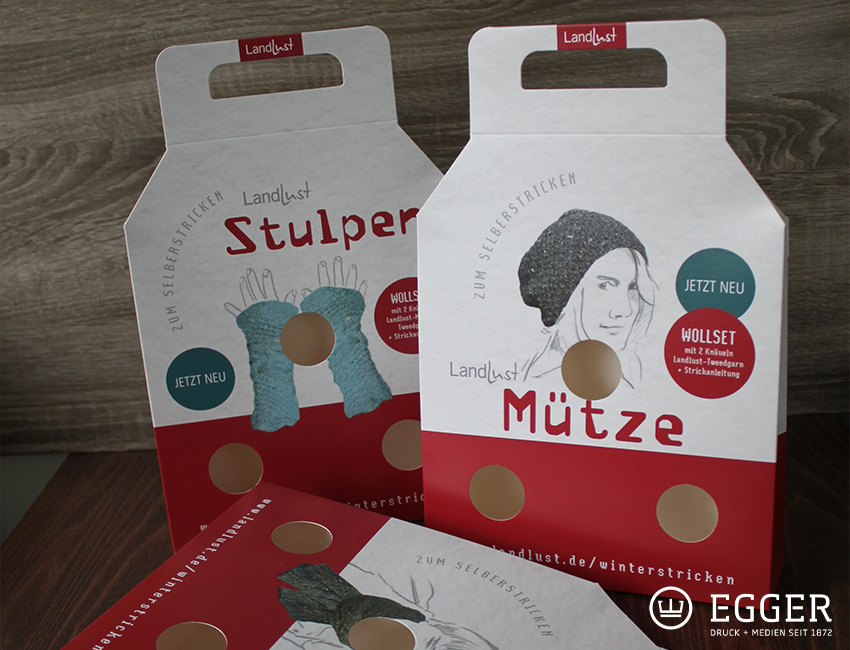 Verpackung Mütze