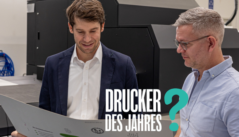 Nominierung als Drucker des Jahres